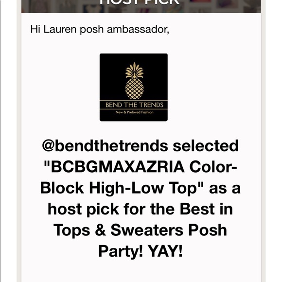 BCBGMAXAZRIA Womens Colorblock Sleeveless Silk Top Size XSmall - Picture 11 of 11